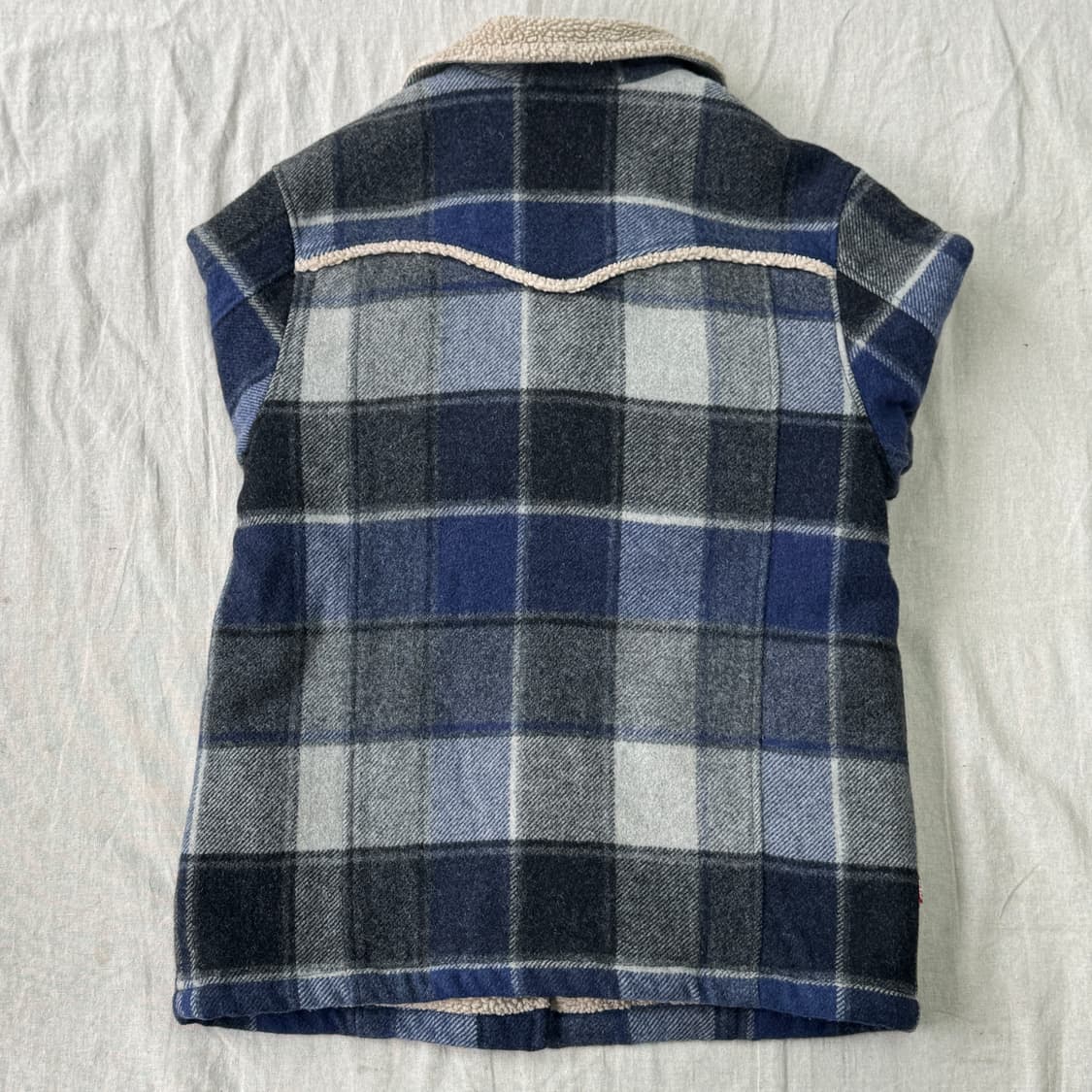 리바이스 빈티지 웨스턴 체크 울 자켓 M 상품이미지6