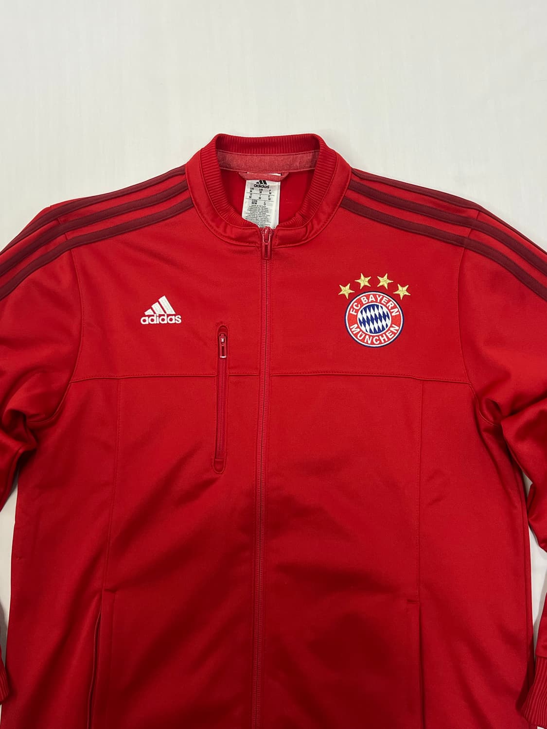 아디다스 바이에른 뮌헨 트랙탑 레드 상품이미지3