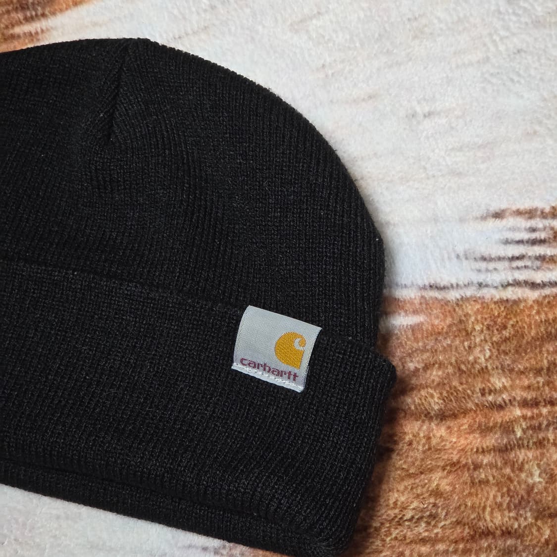 칼하트 블랙 니트 숏 비니 상품이미지2