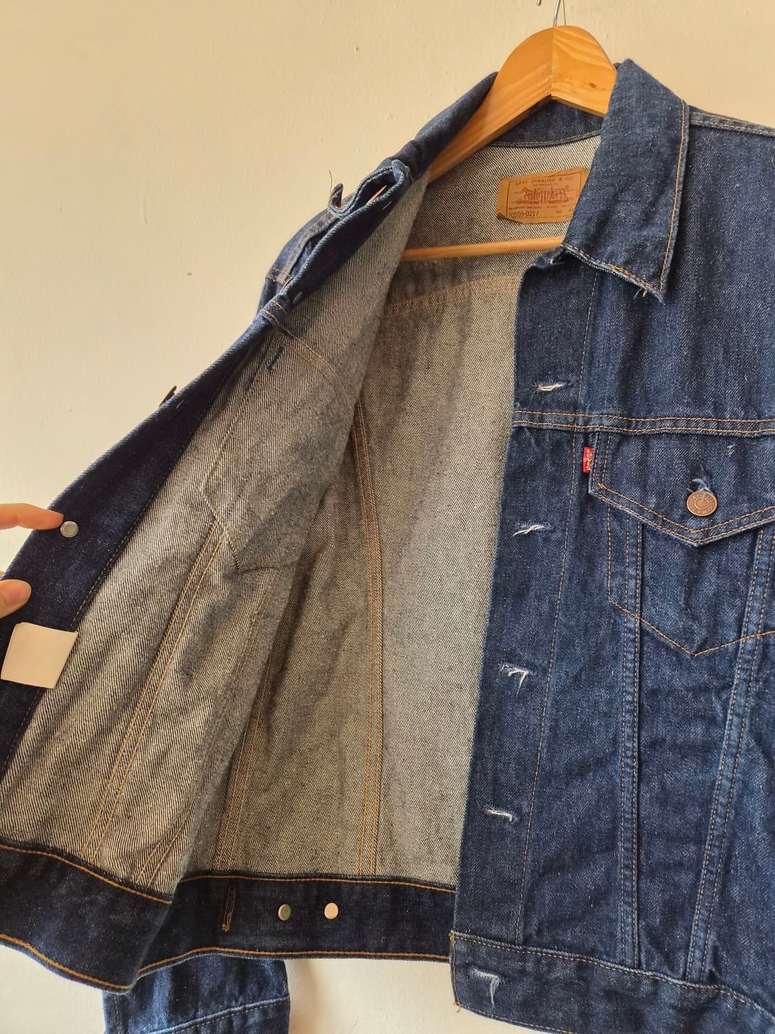 리바이스 USA 여성 진청데님자켓 40사이즈 상품이미지4