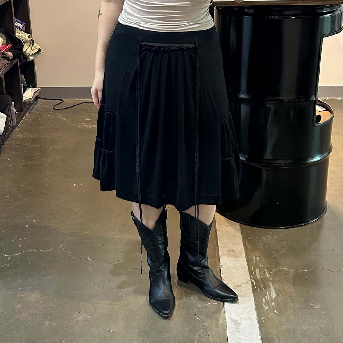 Sonia rykiel 스트랩 미디 스커트 상품이미지2