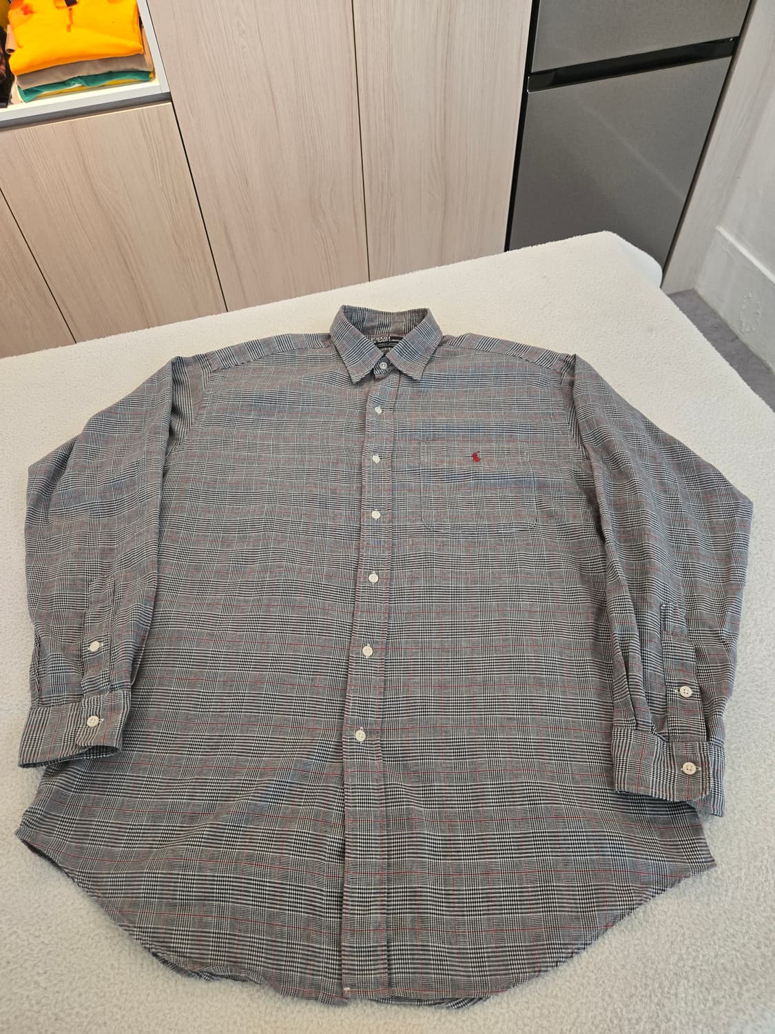 폴로 랄프로렌 체크 긴팔 셔츠 M(크게 나와서 XL~2XL 추천) 상품이미지2