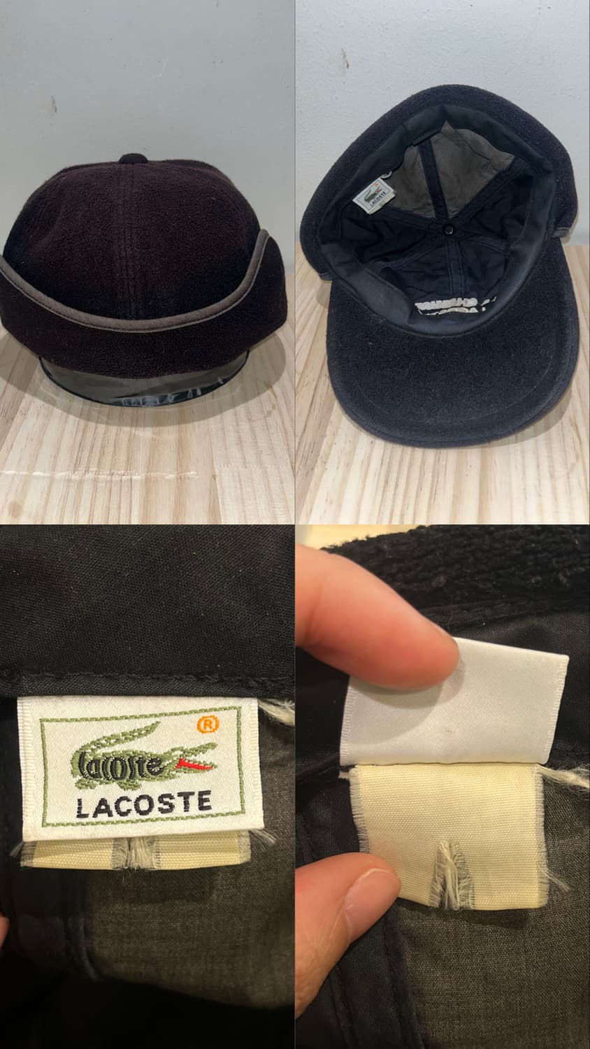 라코스테 플리스 귀도리 캡 상품이미지9