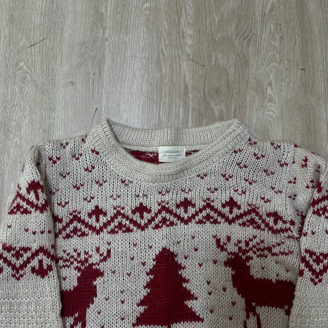 에디션 클래식 모직 스웨터 니트 M/95 상품이미지2