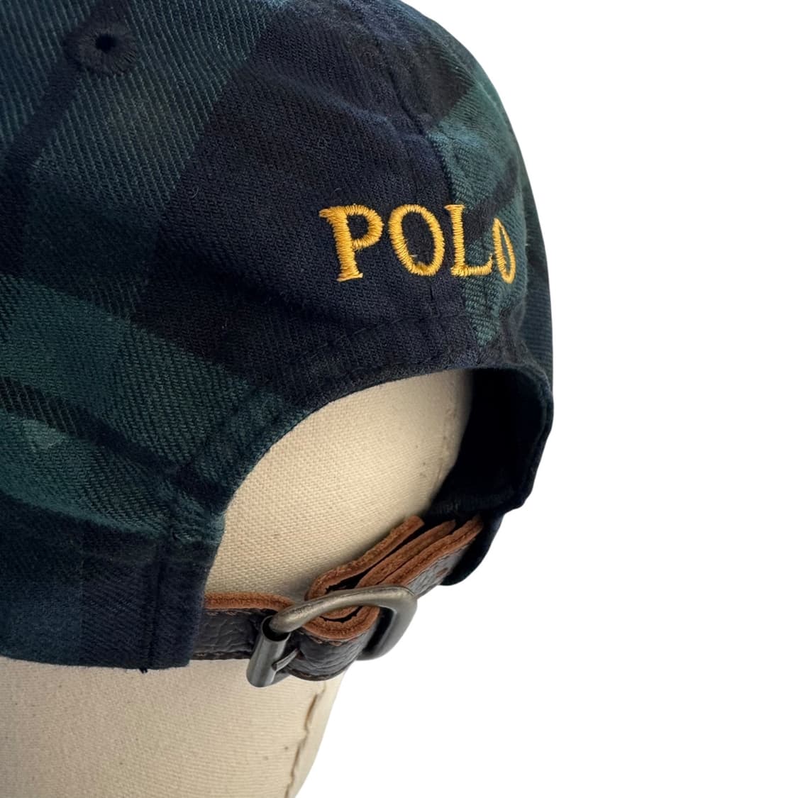 신형 QR라벨 폴로 랄프로렌 체크 볼캡 상품이미지3