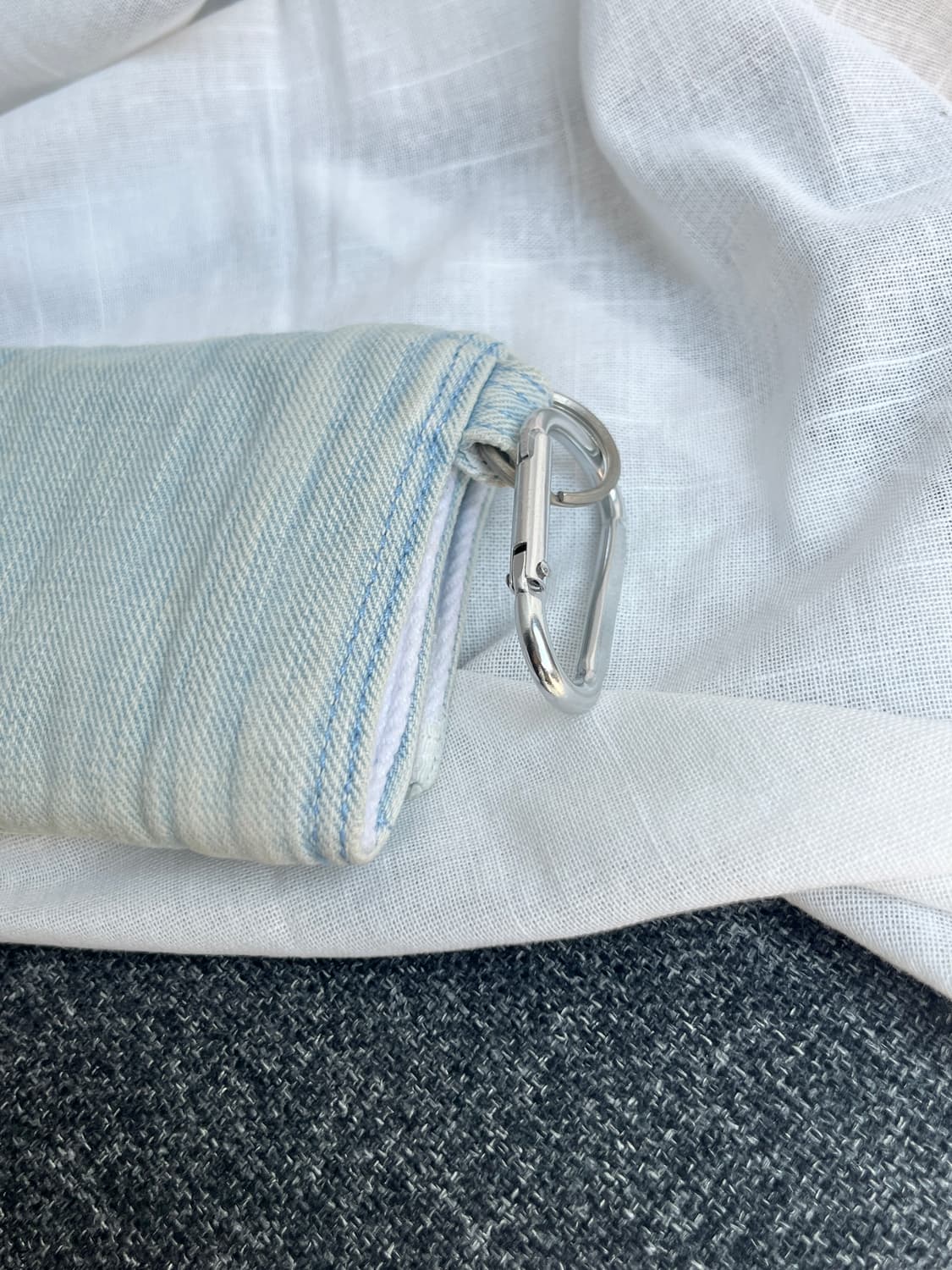 Porter 포터 데님 지갑 라이트 블루 상품이미지6