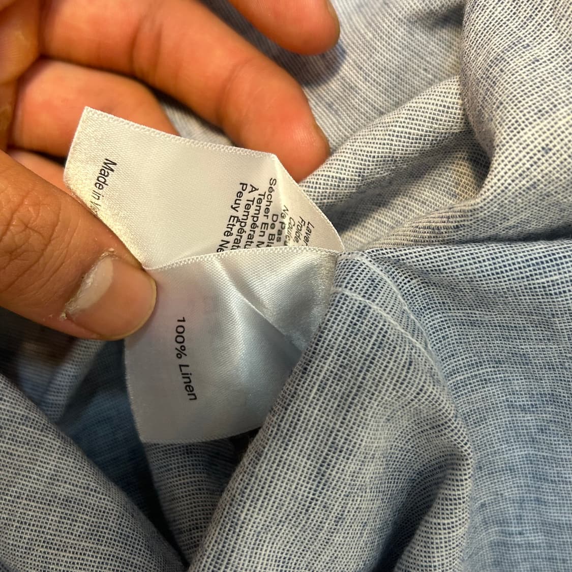 폴로 랄프로렌 린넨 셔츠 XL 상품이미지4