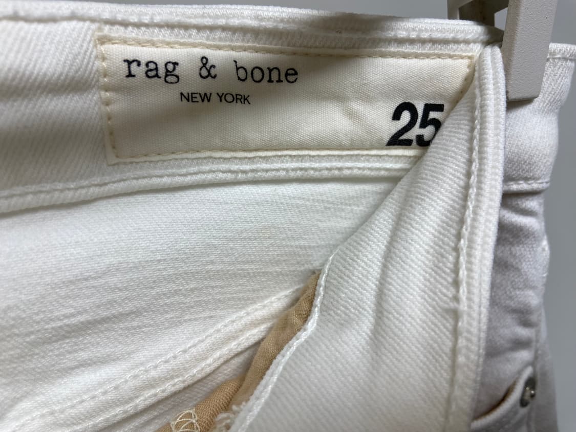 rag & bone 니나 하이라이즈 앵클 플레어 진 (미착용) 상품이미지5