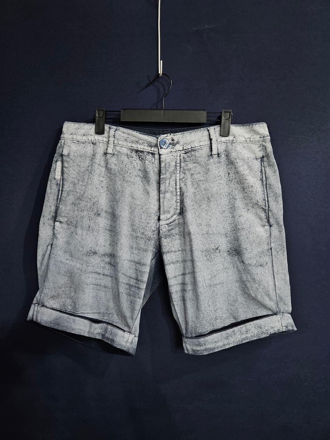 아르마니 진스 페인팅 그레이톤 남성 허리 34~35 반바지  상품이미지1