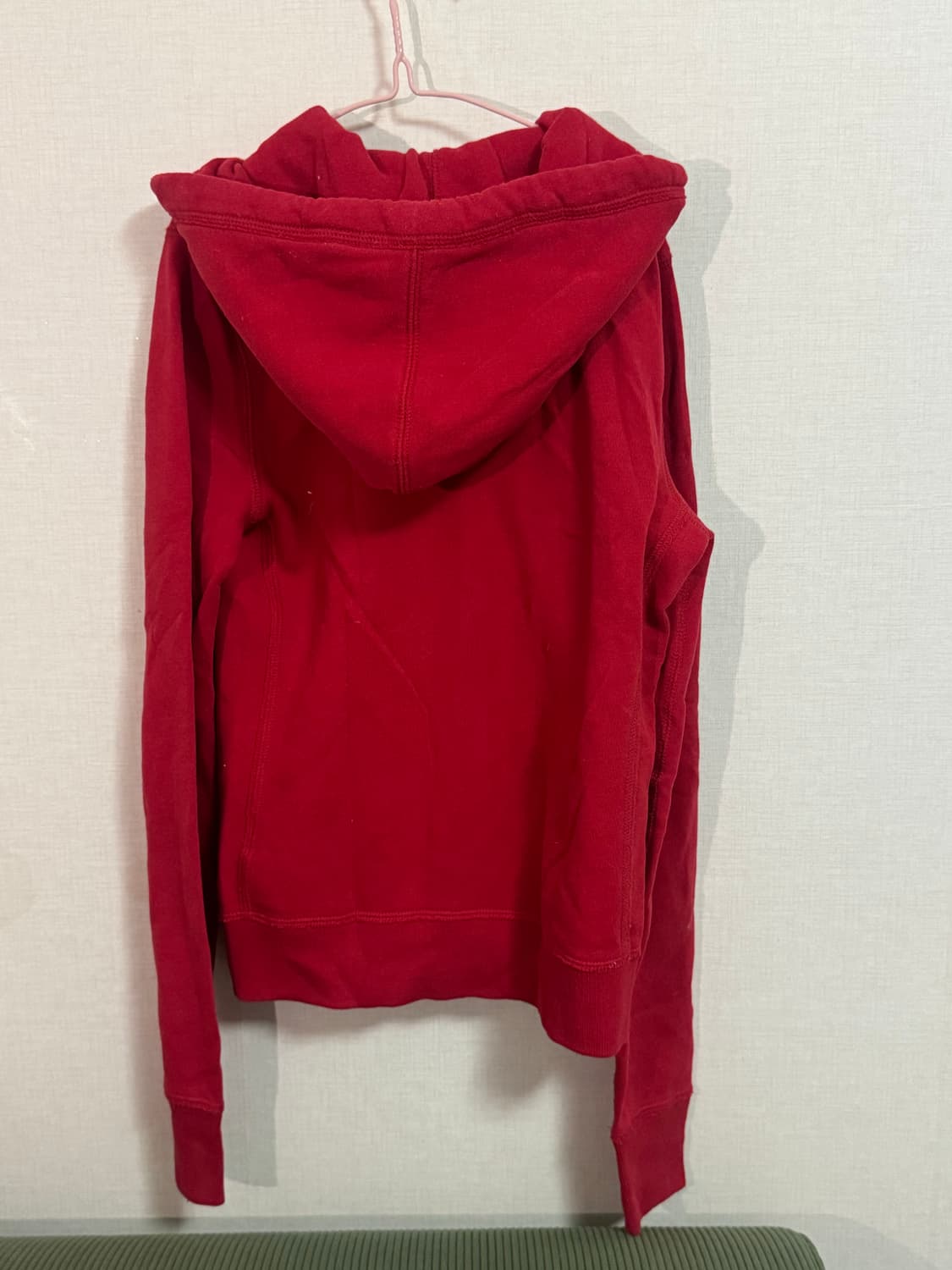 아베크롬비 레드 후드집업 S 상품이미지2
