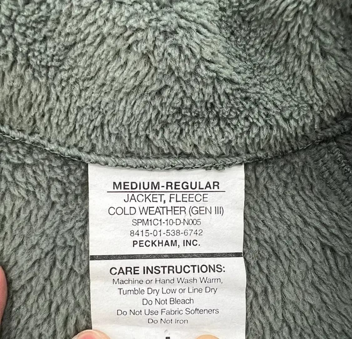 U.S.ARMY 젠3 ACU 폴라텍 플리스 자켓 상품이미지3