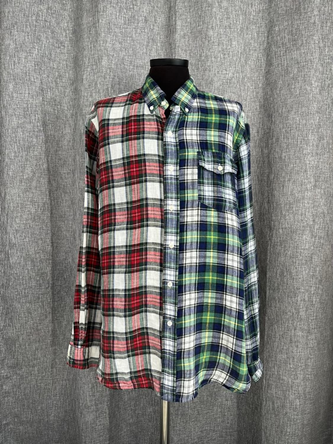 폴로 랄프 로렌 린넨 세츠 셔츠/#3453 상품이미지1