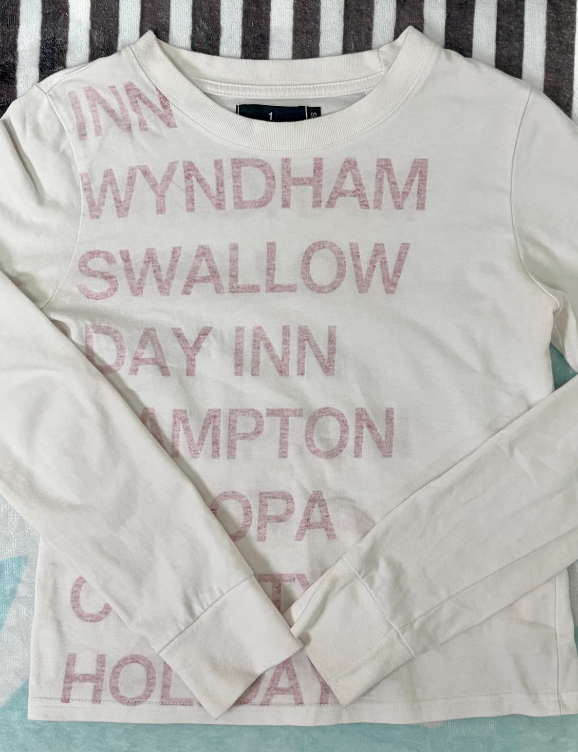 사파리스팟 롱슬리브 티셔츠 1사이즈 상품이미지2