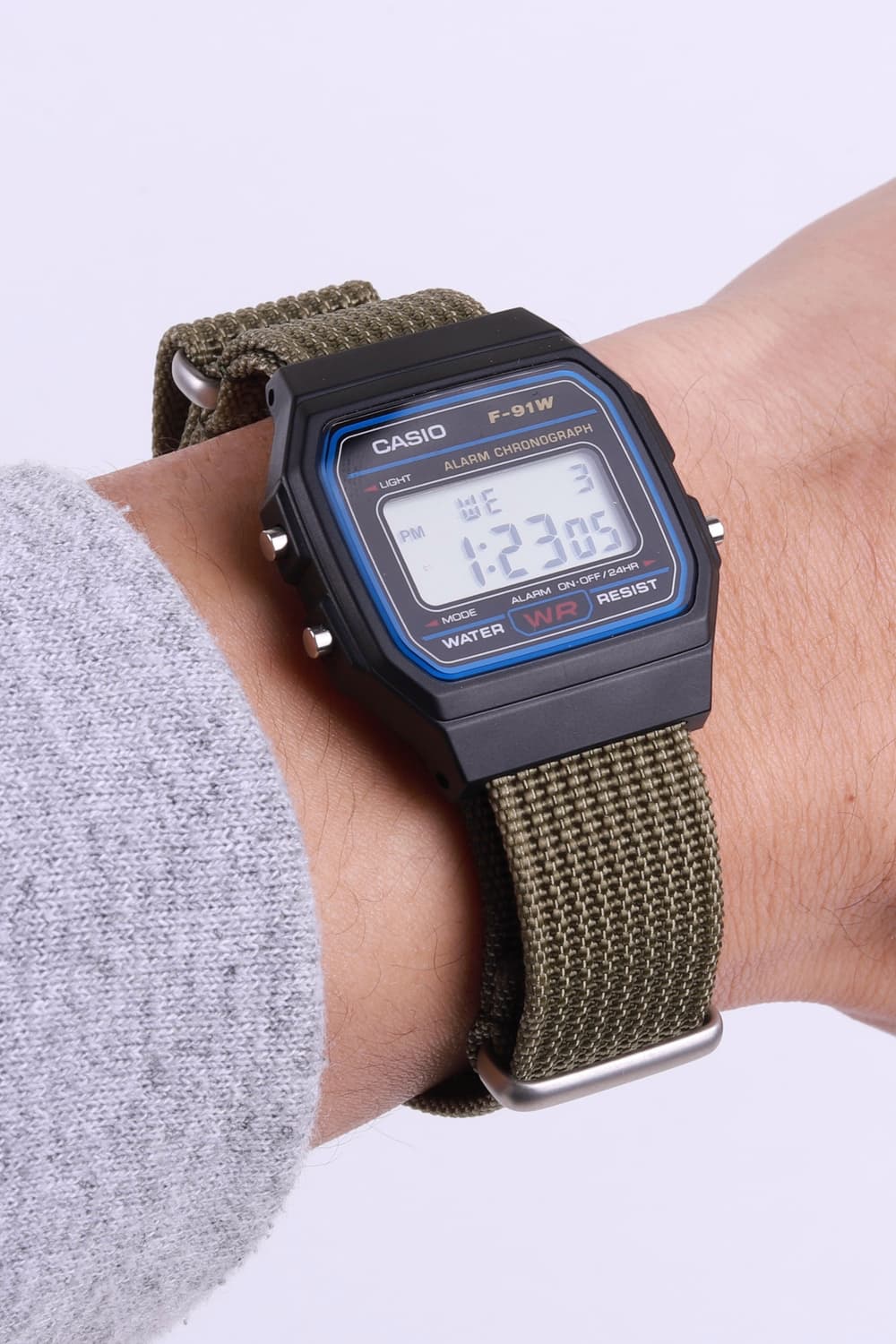[새상품] 카시오 F91W 밀리터리 커스텀 시계 상품이미지1