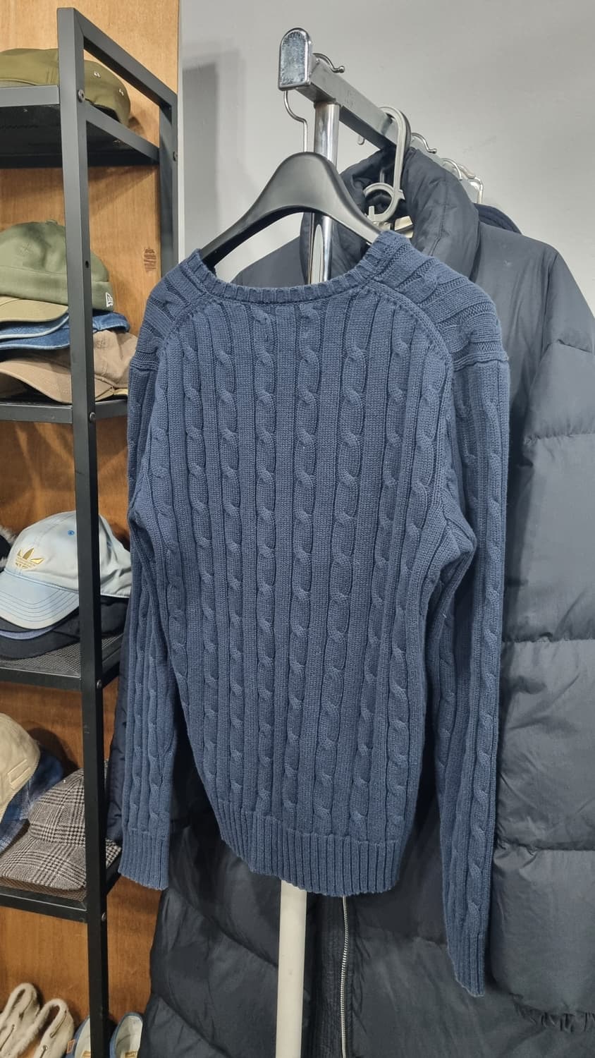 폴로랄프로렌 레이디 2장일괄 브이넥 케이블 니트 s사이즈(90~95) 상품이미지5