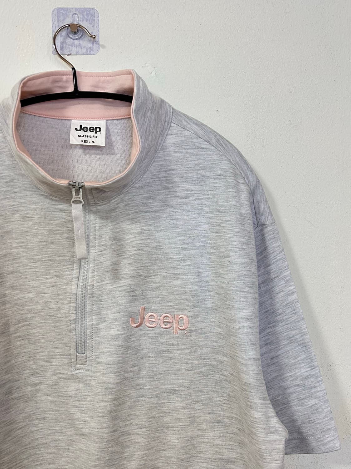 Jeep 반집업 맨투맨 (실측 100정도) 상품이미지3