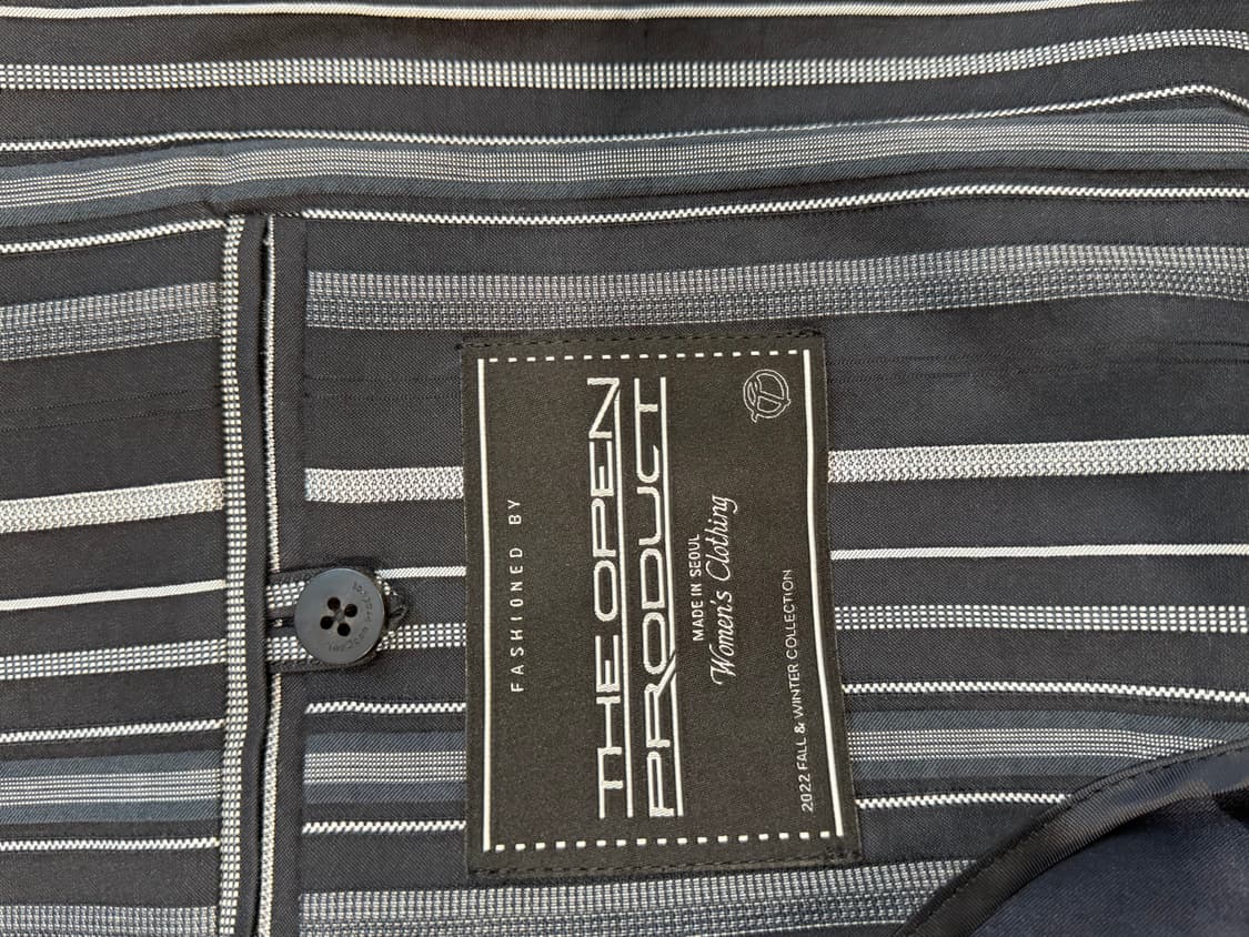 Openyy(더오픈프로덕트)스트라이프자켓 1사이즈 상품이미지1