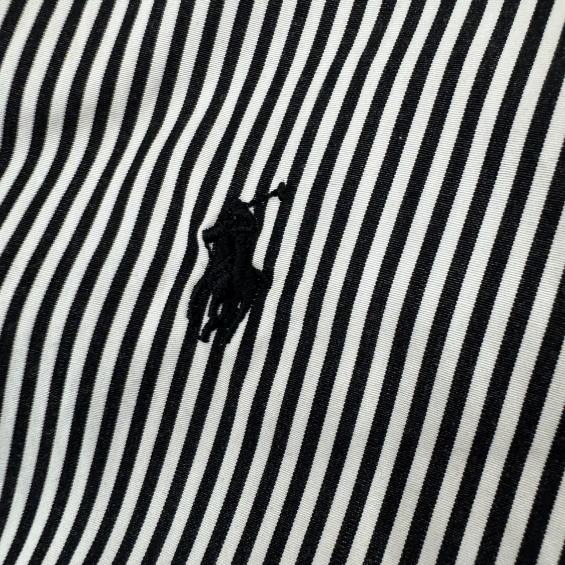 여성용 44 폴로 랄프로렌 커스텀핏 스트라이프 남방 셔츠  상품이미지3