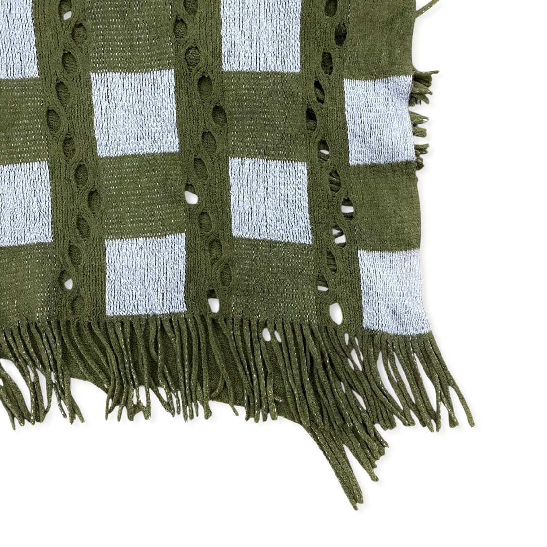 Vintage khaki wool cape top 상품이미지6