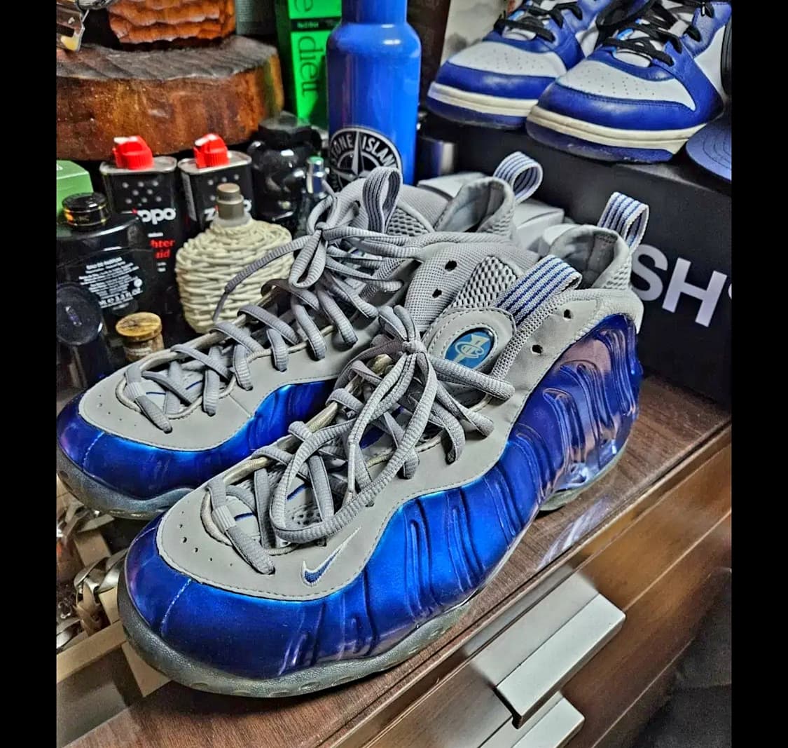 나이키 폼포짓 로얄 블루 게임로얄 스포츠 290 소장품 팝니다  상품이미지9