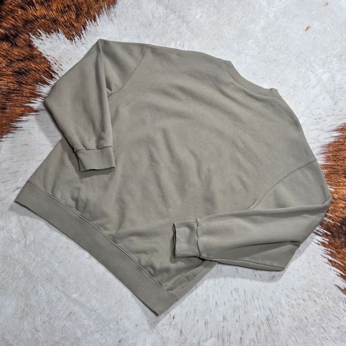 빈티지 트레벌 아미 오버핏 맨투맨 상품이미지4