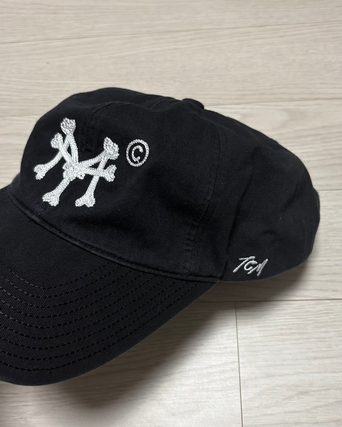 더콜디스트 모먼트 TCM 본 캡 블랙 L 상품이미지2