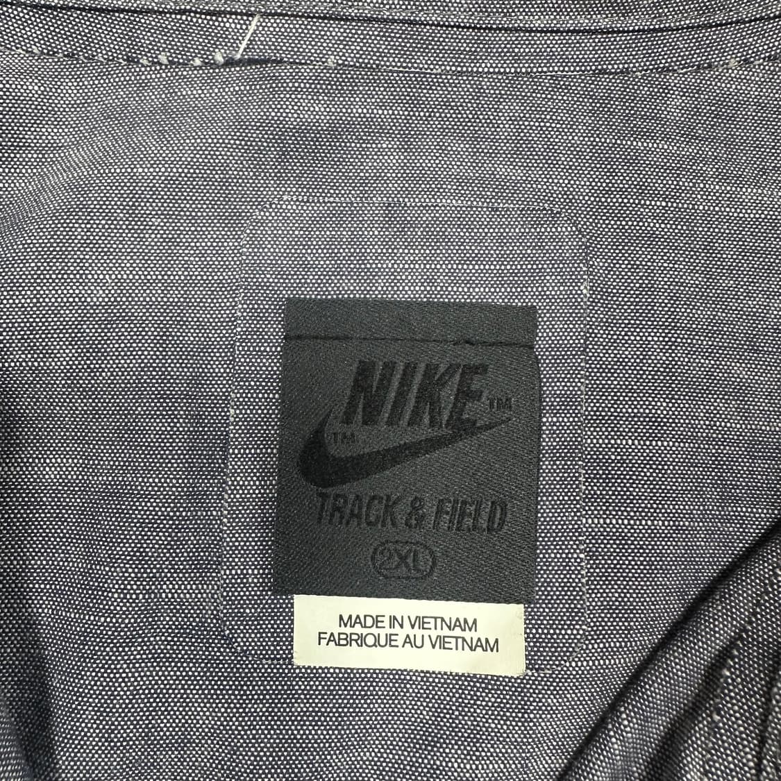 ✨ (바배) 나이키 올드스쿨 트랙앤필드 린넨 후드 집업 자켓 상품이미지3