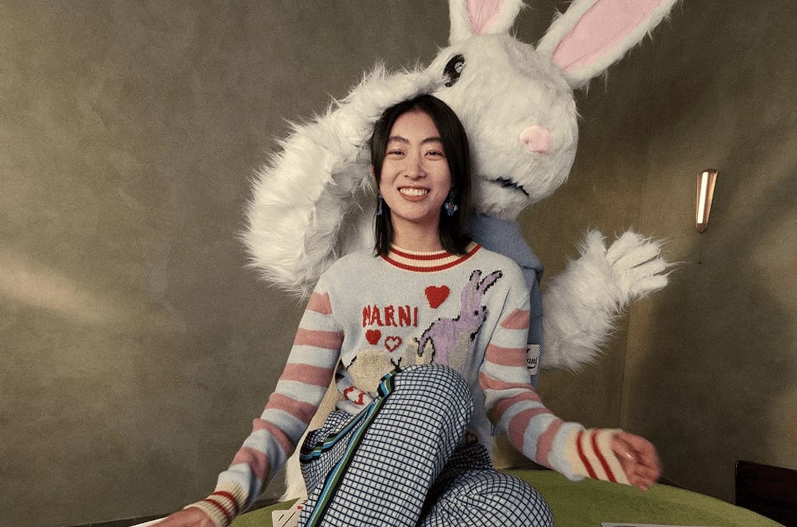 마르니 댄스 버니 니트 스웨터 (남녀공용) 상품이미지1