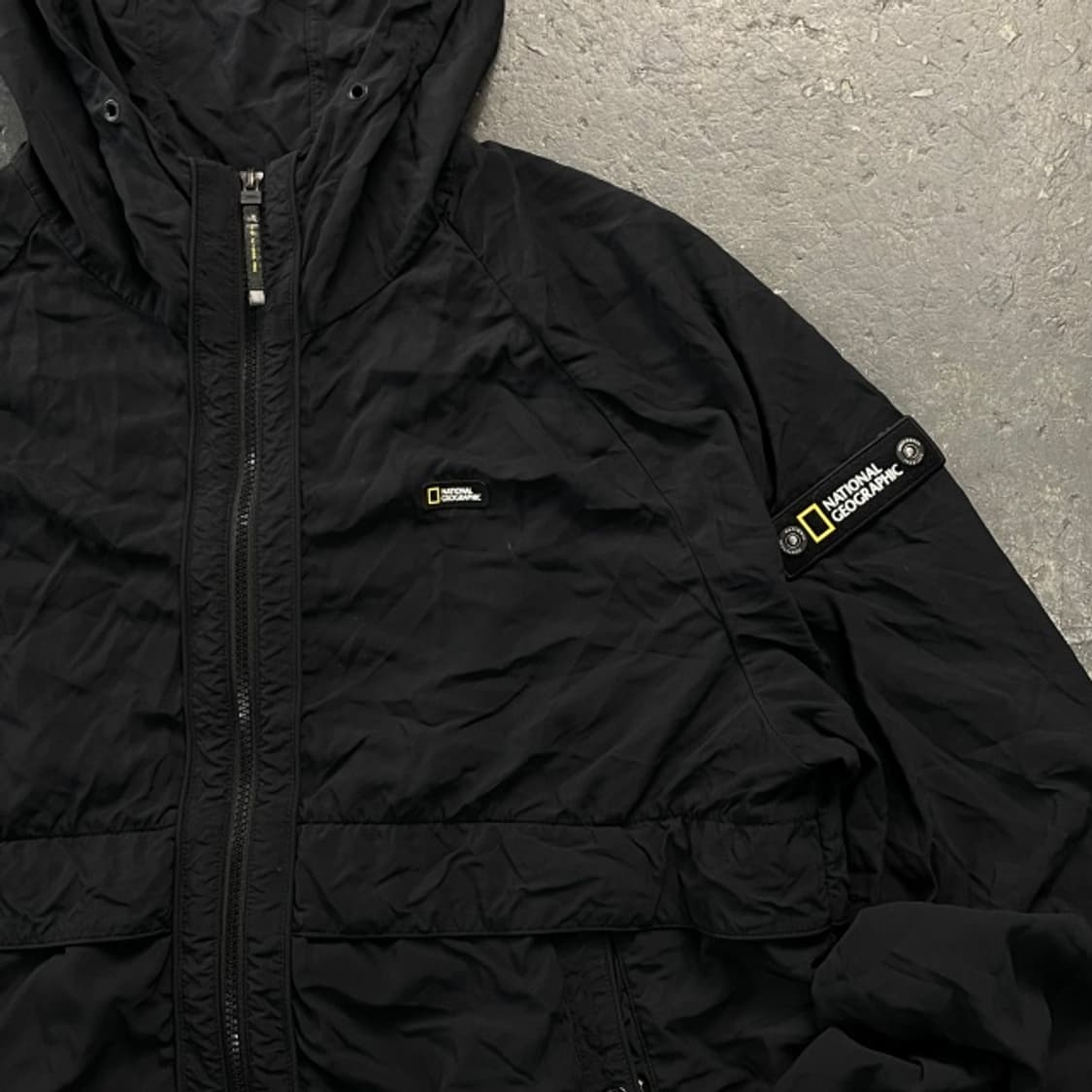 100 내셔널지오그래픽 와펜 바람막이 상품이미지2