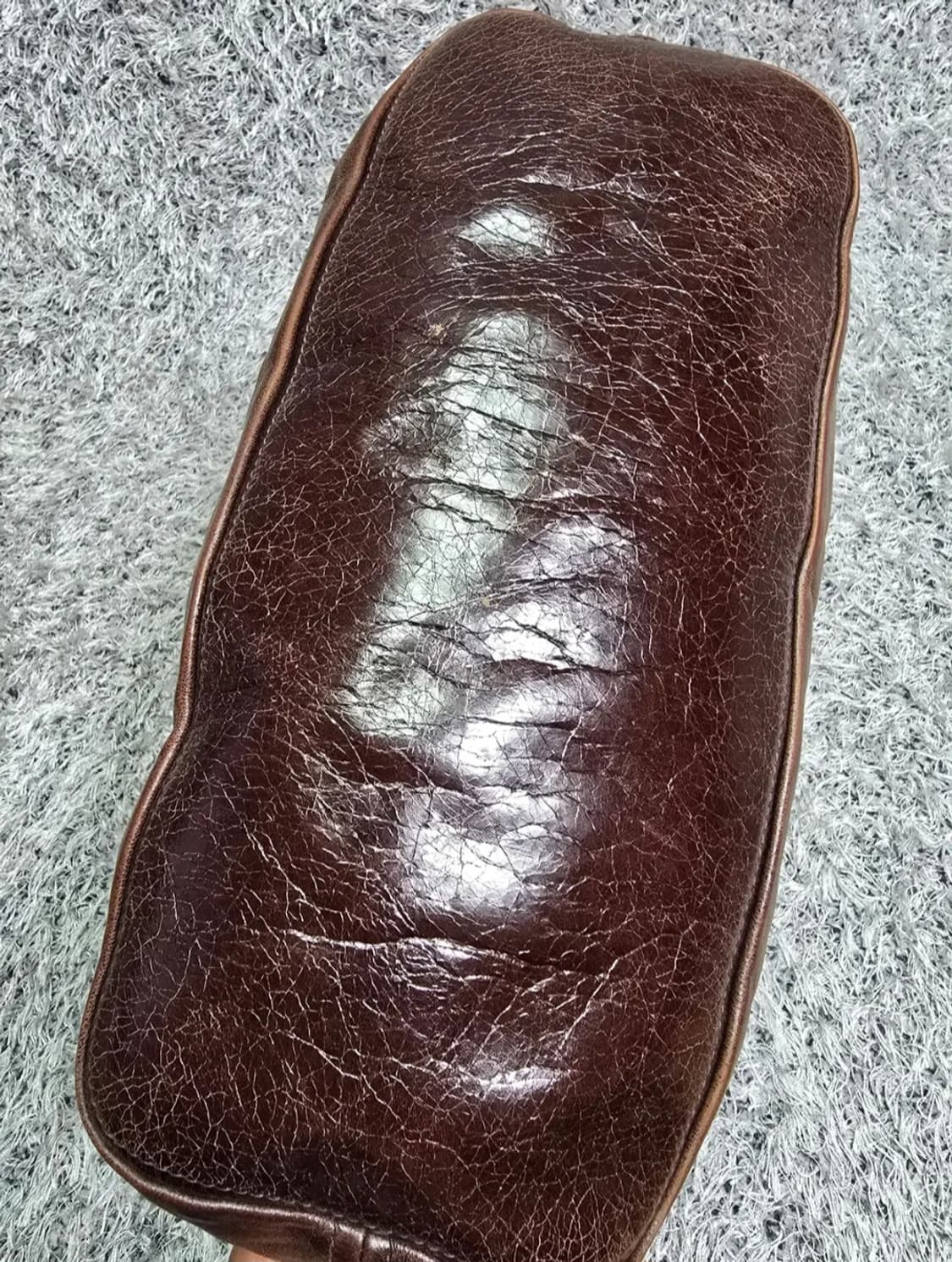 프라다 빈티지 브라운 호보 숄더백 상품이미지4