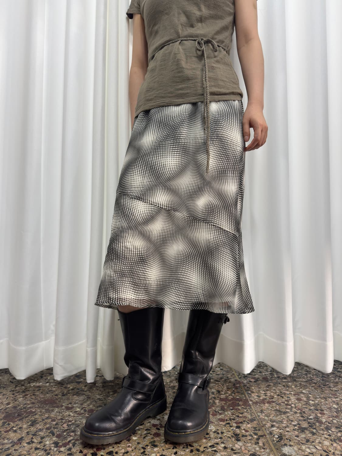 printing midi skirt 상품이미지2