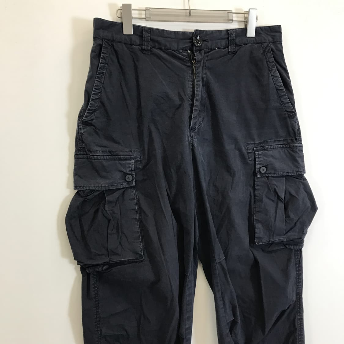 자라 루즈핏 워시드 스트링 카고팬츠 [31-32] 상품이미지2