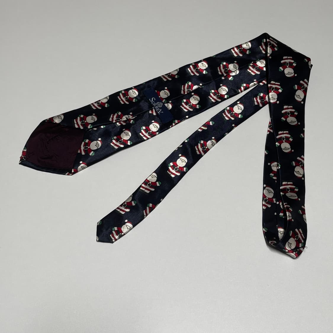 빈티지 산타 넥타이 상품이미지2