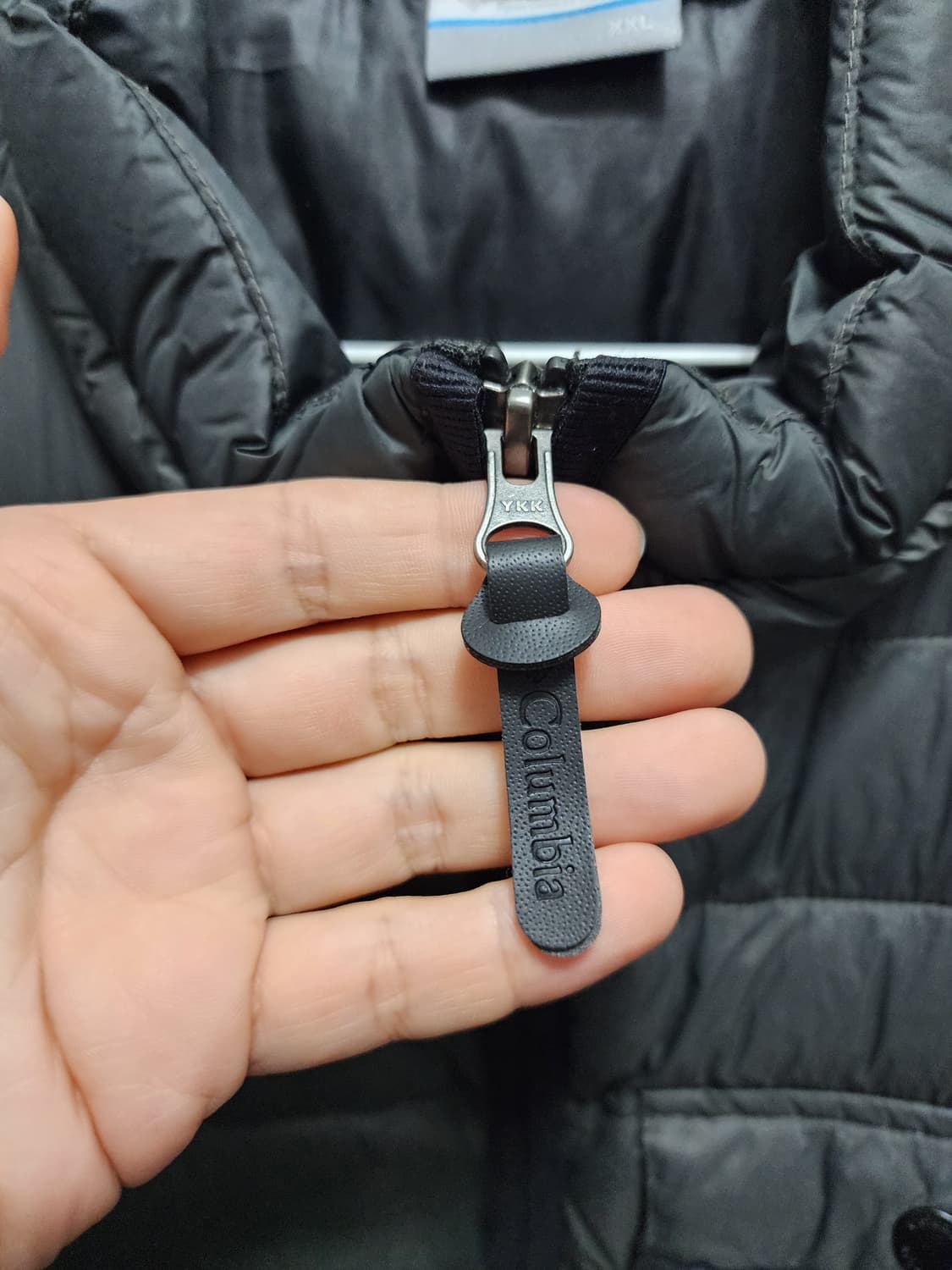 컬럼비아 경량 패딩 조끼 XXL 상품이미지7