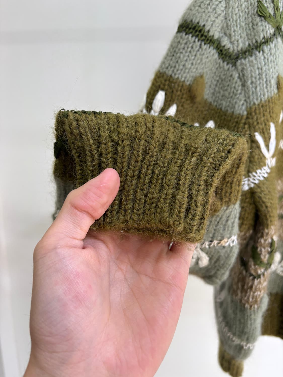 VINTAGE 니트가디건 상품이미지4