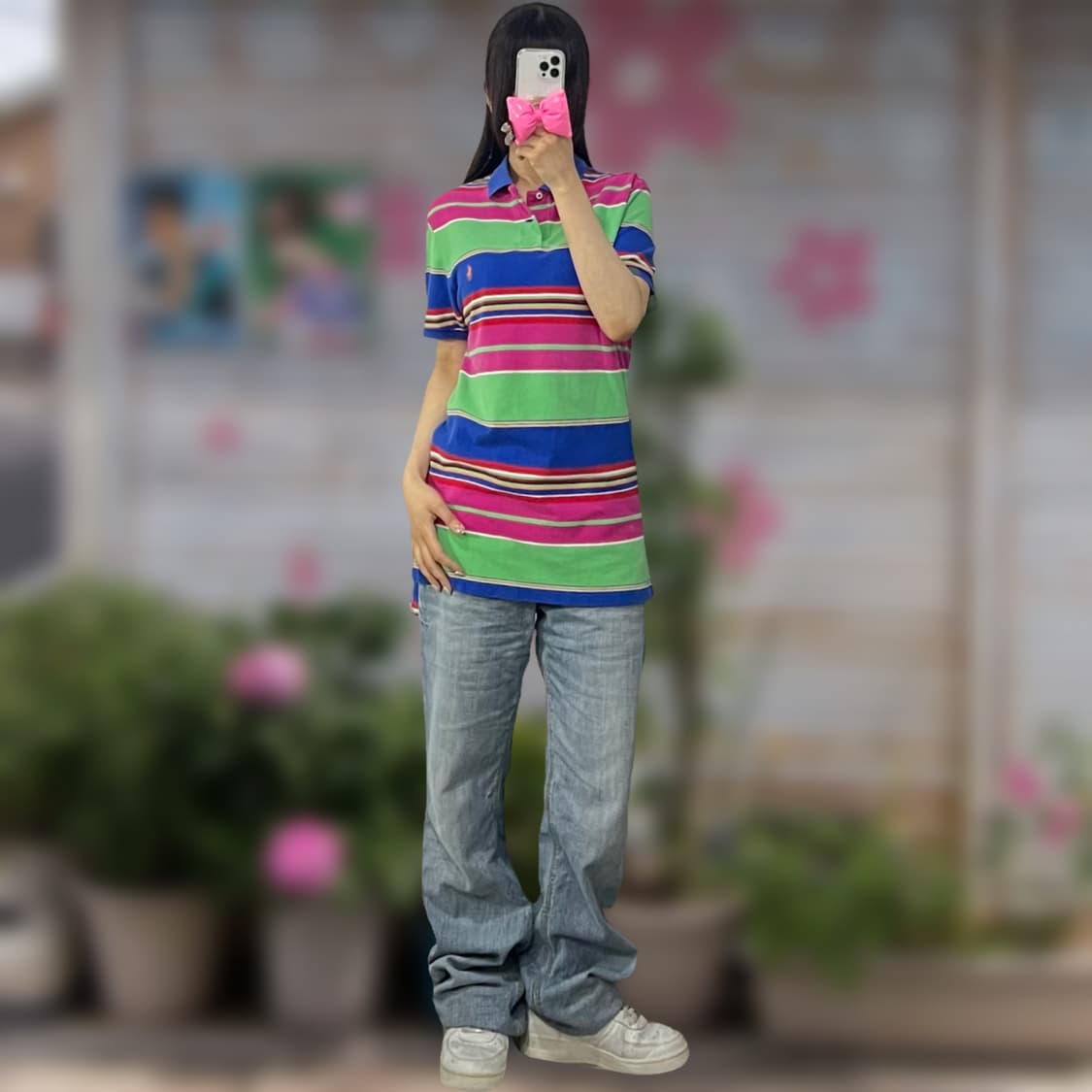 폴로 스트라이프 카라 티셔츠 상품이미지1