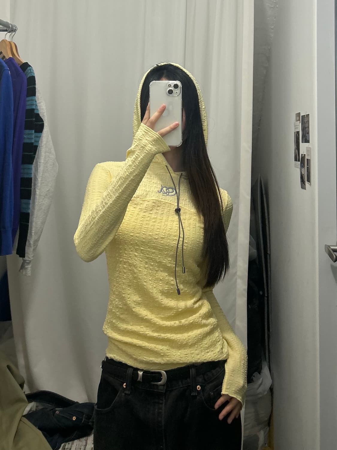 스컬프터 후드 롱슬리브 긴팔 상품이미지1