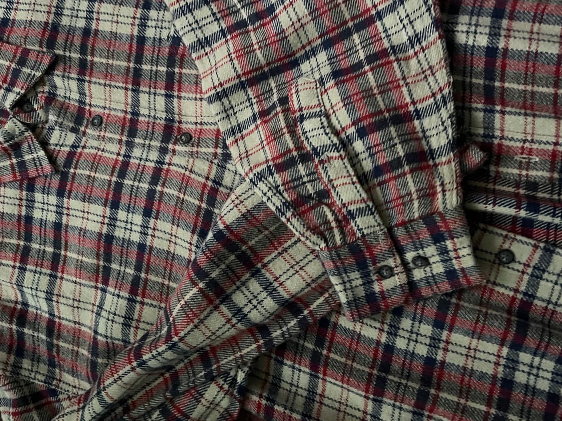 [XL]빈티지 플란넬셔츠 상품이미지2