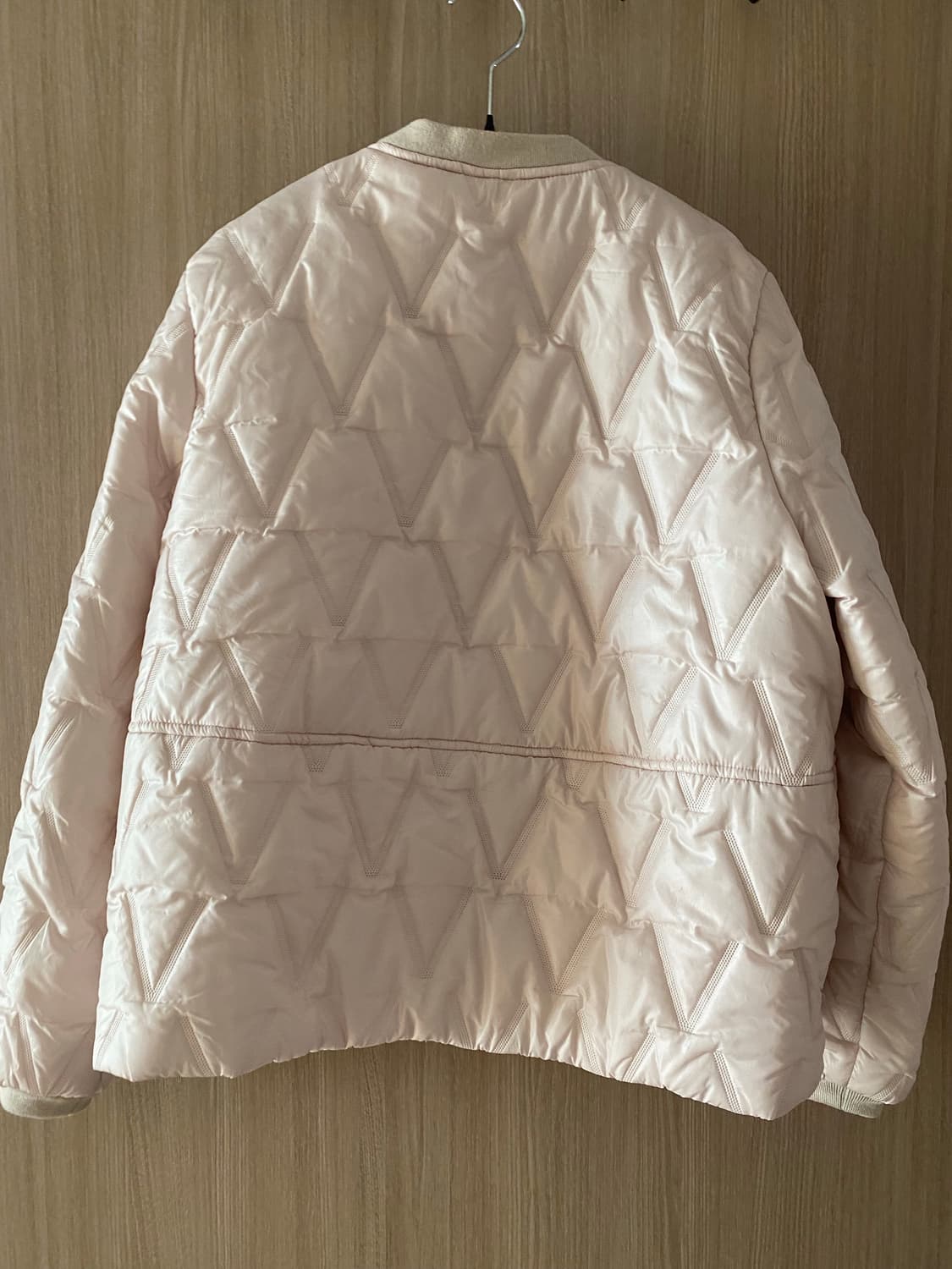 아이보리 누빔 경량패딩 상품이미지5