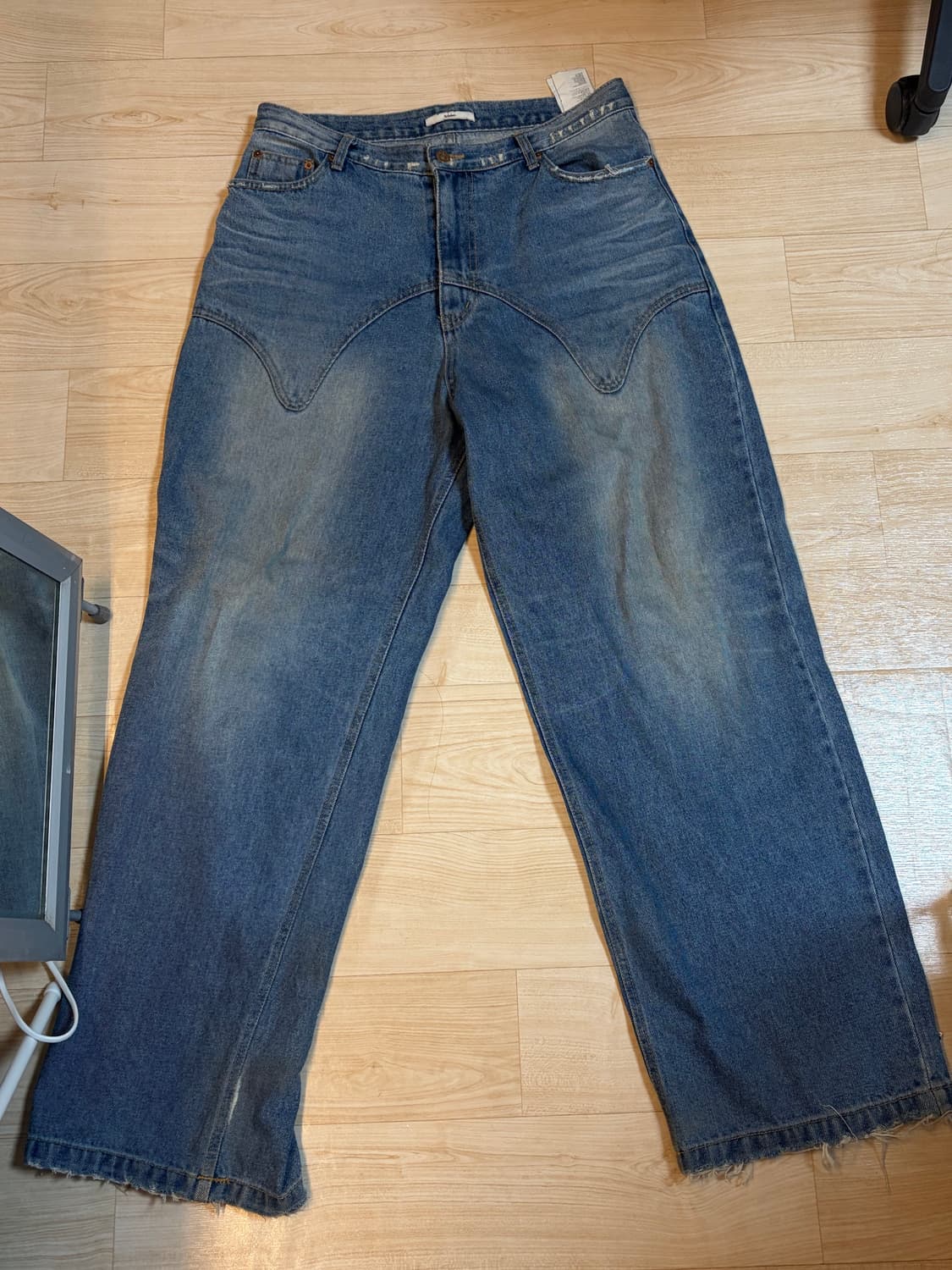 [2]명작 노쿨러스 데님 팬츠 소코년 함준수님 착용 상품이미지1