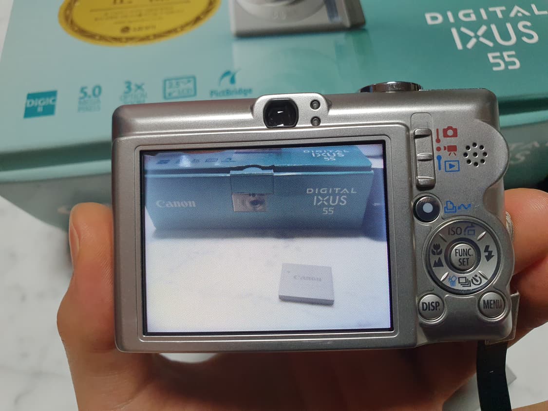 아이유 캐논 ixus55 디카 풀박스 a급 상품이미지9
