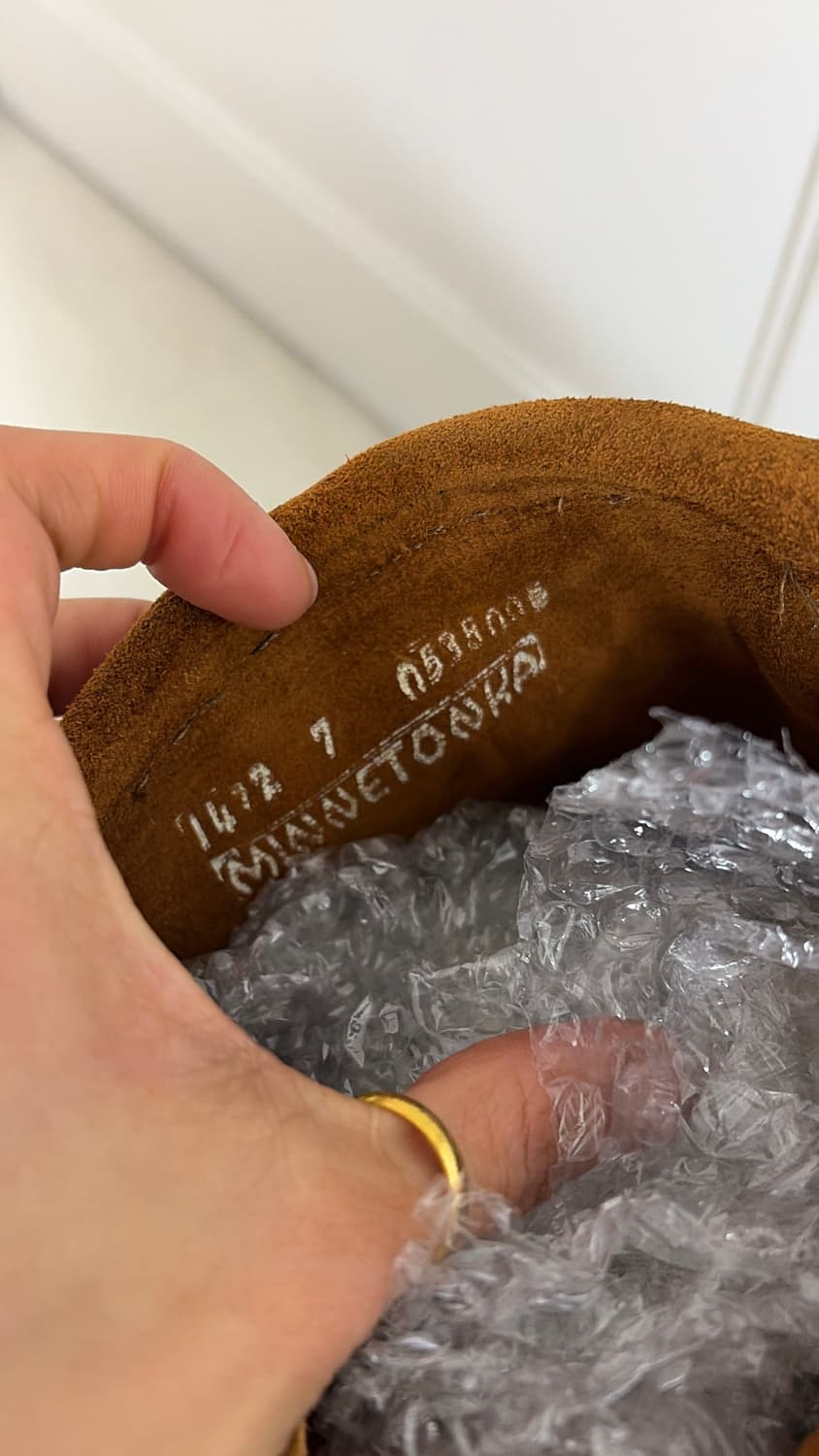 미네통카 롱부츠 240  상품이미지5