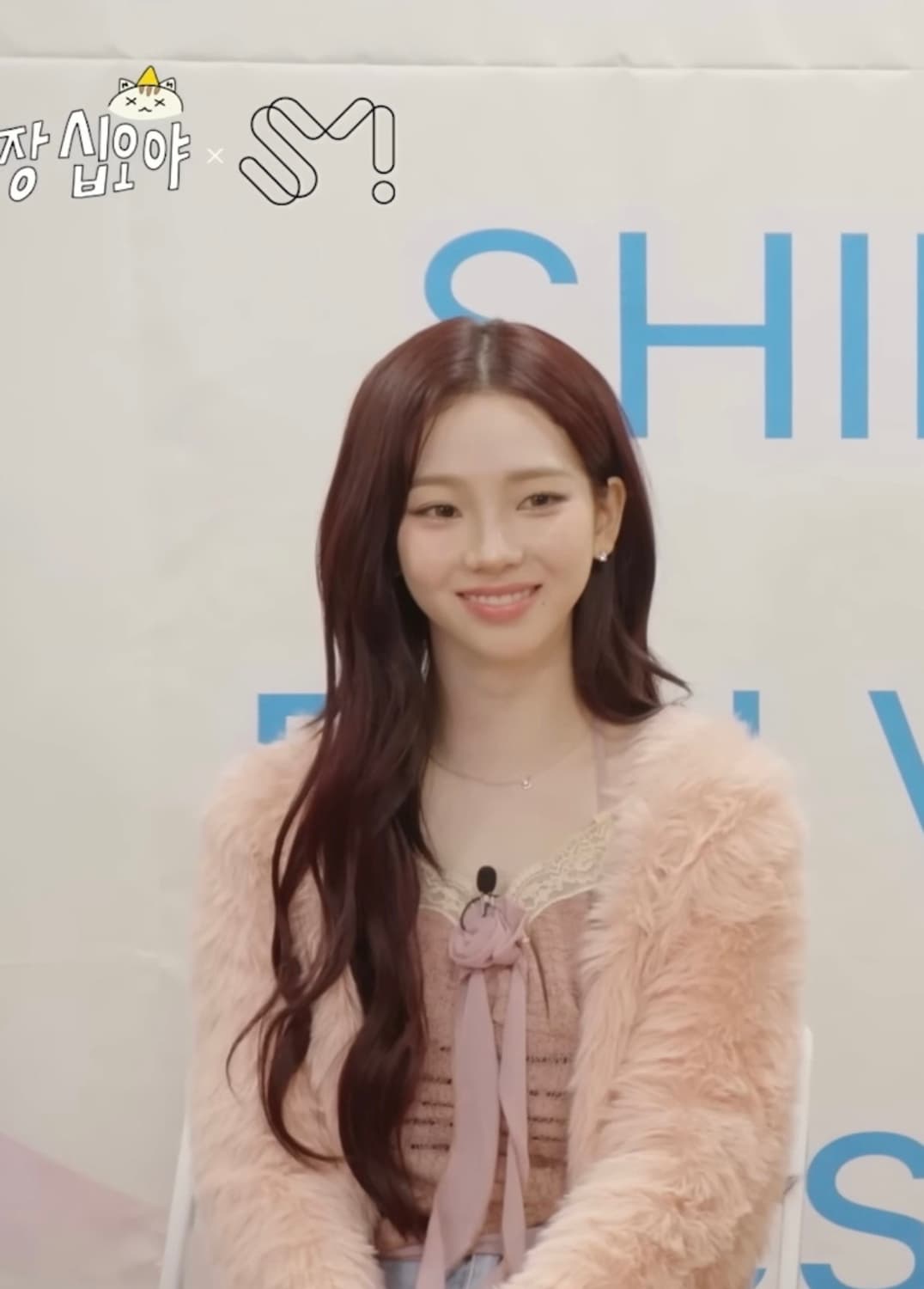 카리나 착용) 마리떼 핑크 퍼가디건 S사이즈 상품이미지4