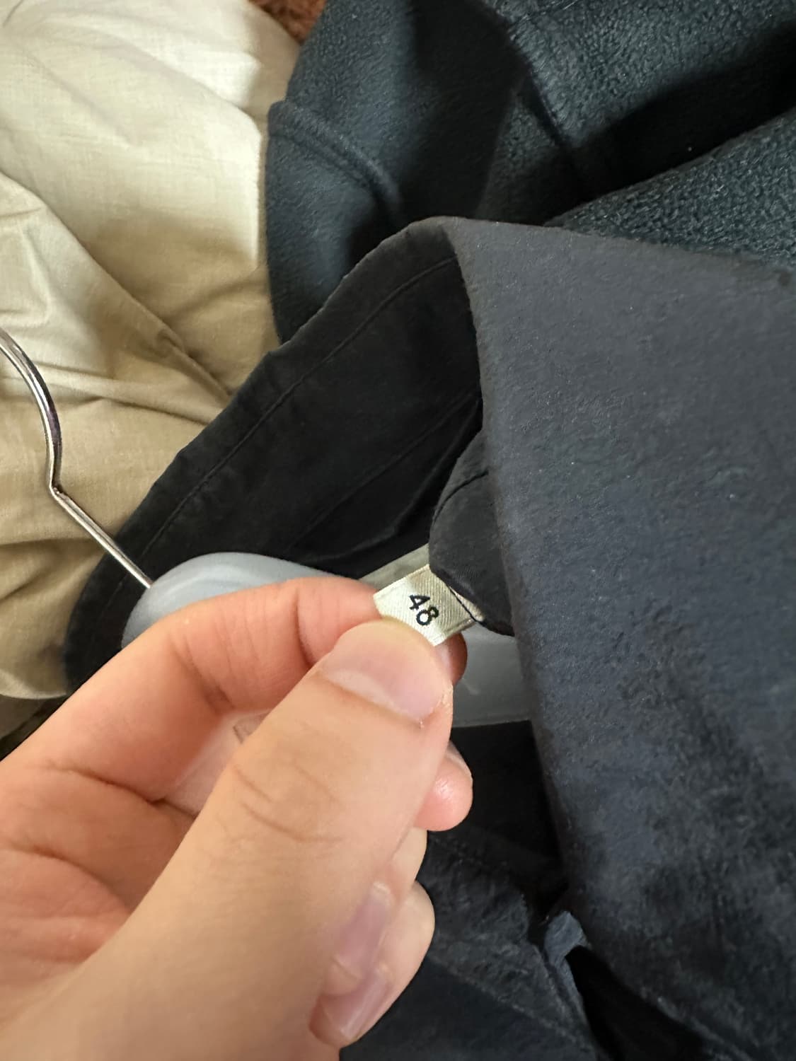 르메르 드라이실크 셔츠 블랙 48 상품이미지4