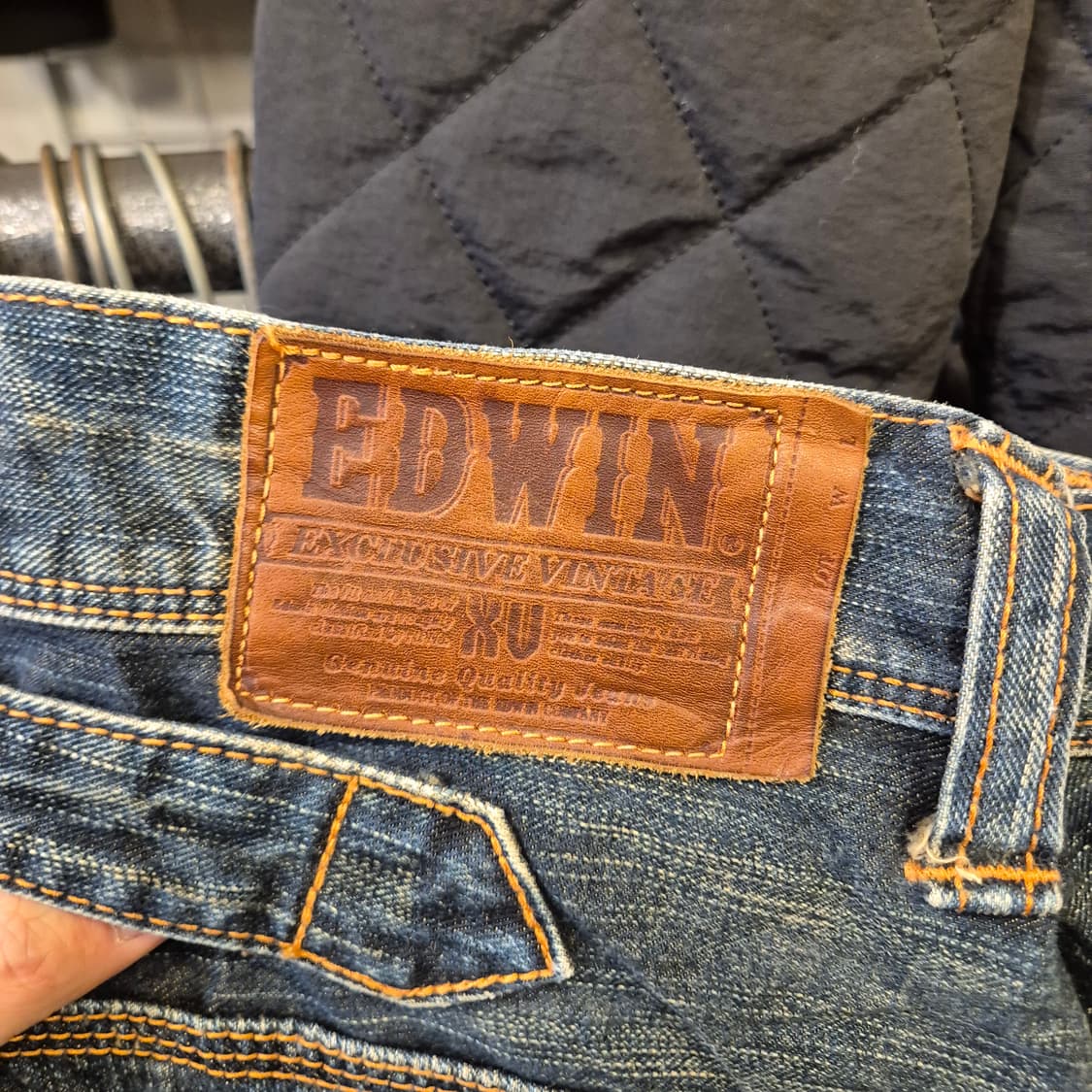 30인치 에드윈 411XVS 신치백 부츠컷 워싱청바지  상품이미지3