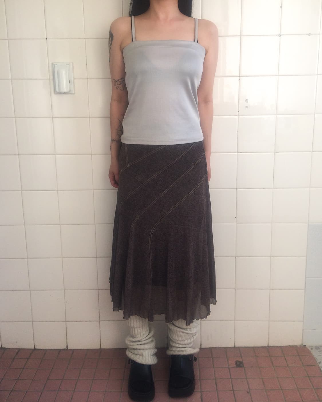 Glossy sleeveless 상품이미지3