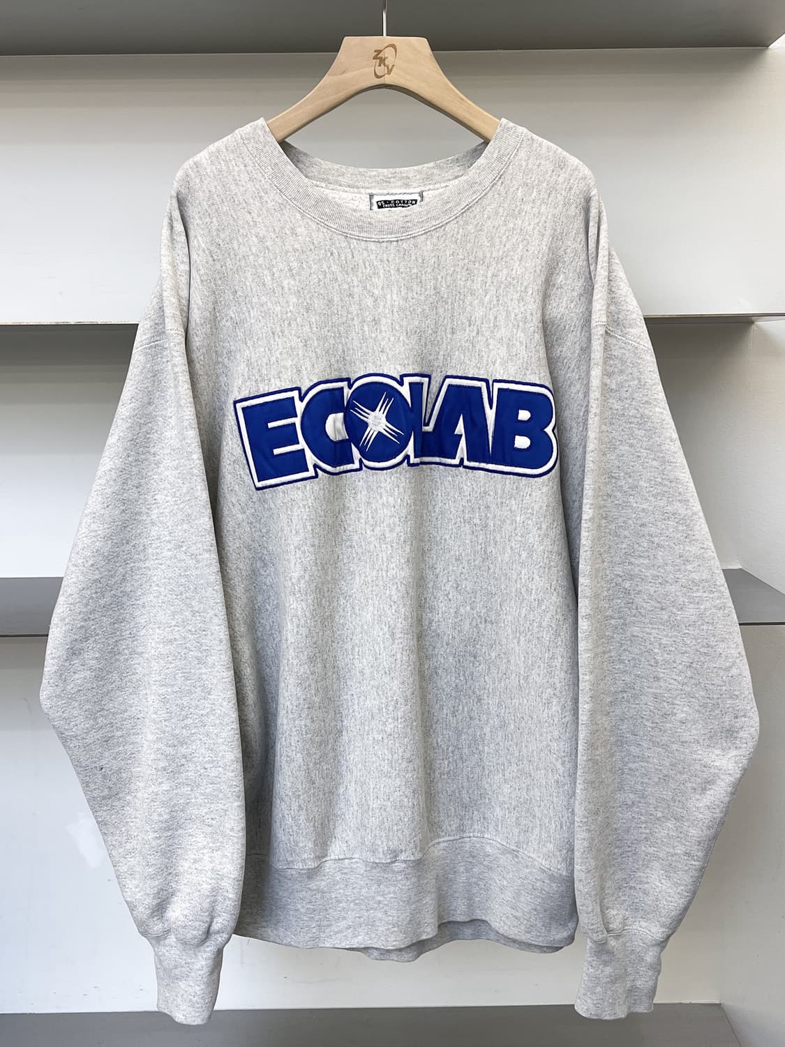 리 90s 리버스 위브 Ecolab 크루넥 상품이미지2