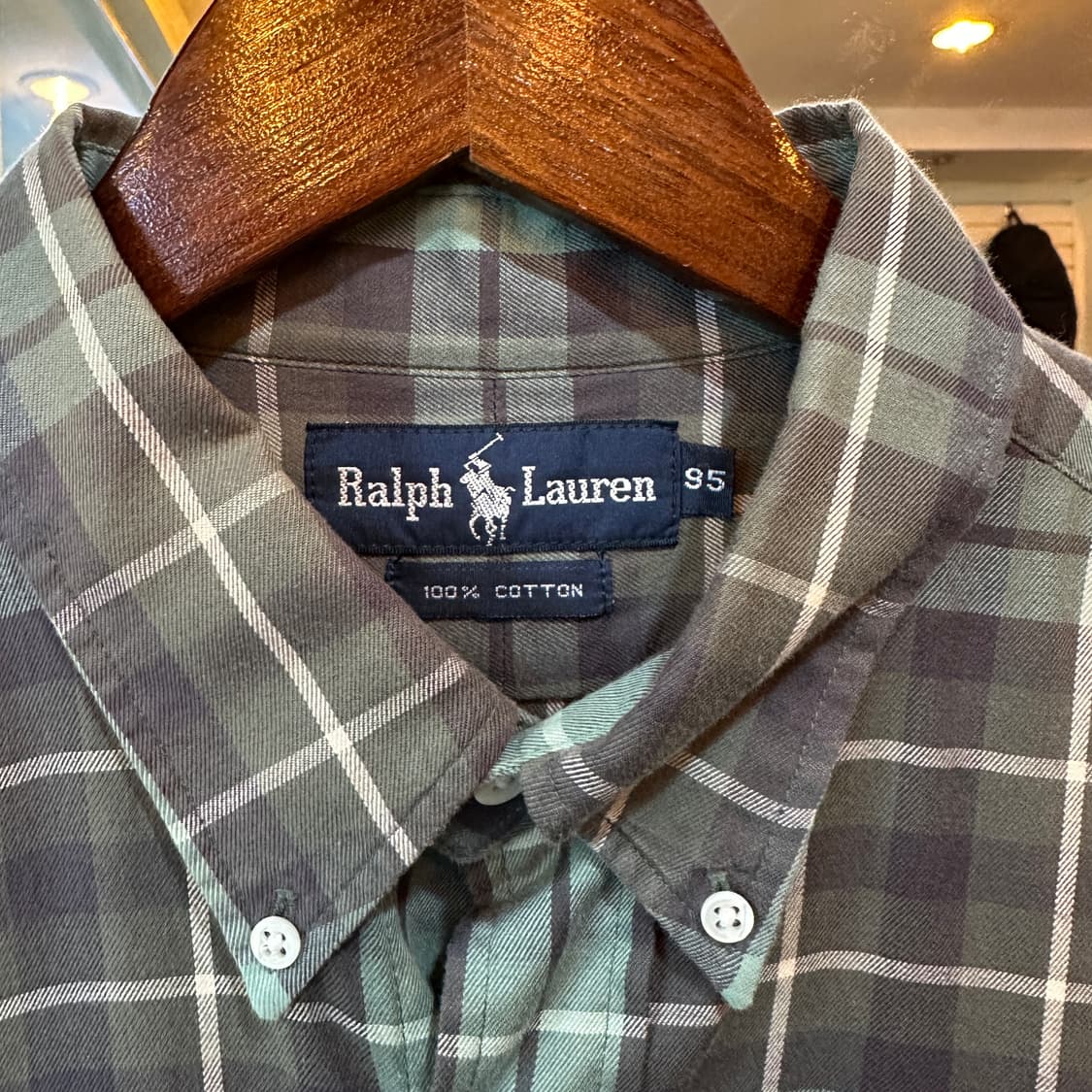 폴로 랄프로렌 체크 셔츠 상품이미지3