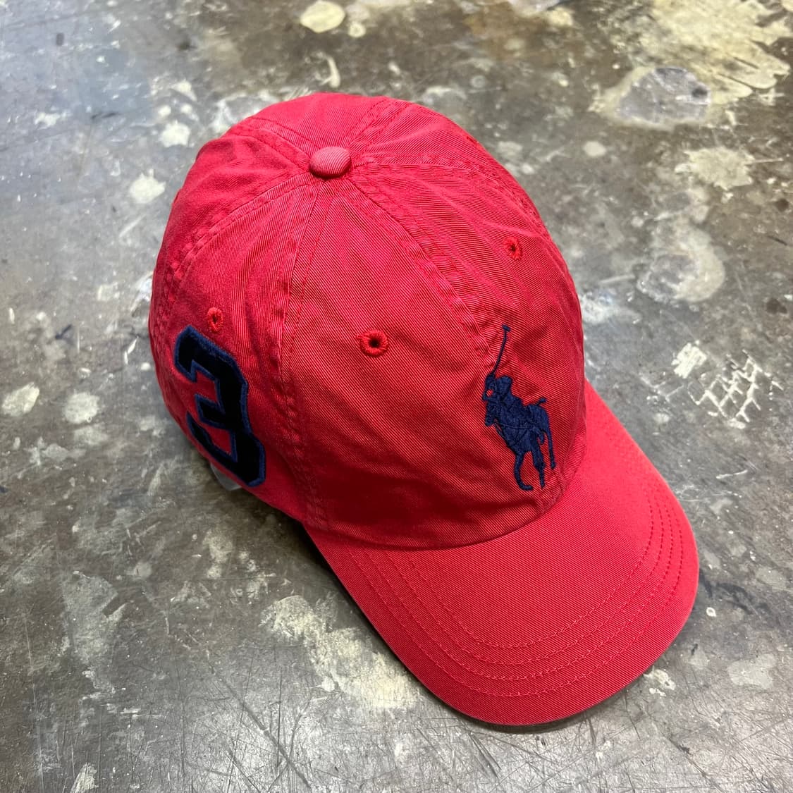 폴로 랄프로렌 레드 볼캡 모자 야구모자 남녀공용 상품이미지2