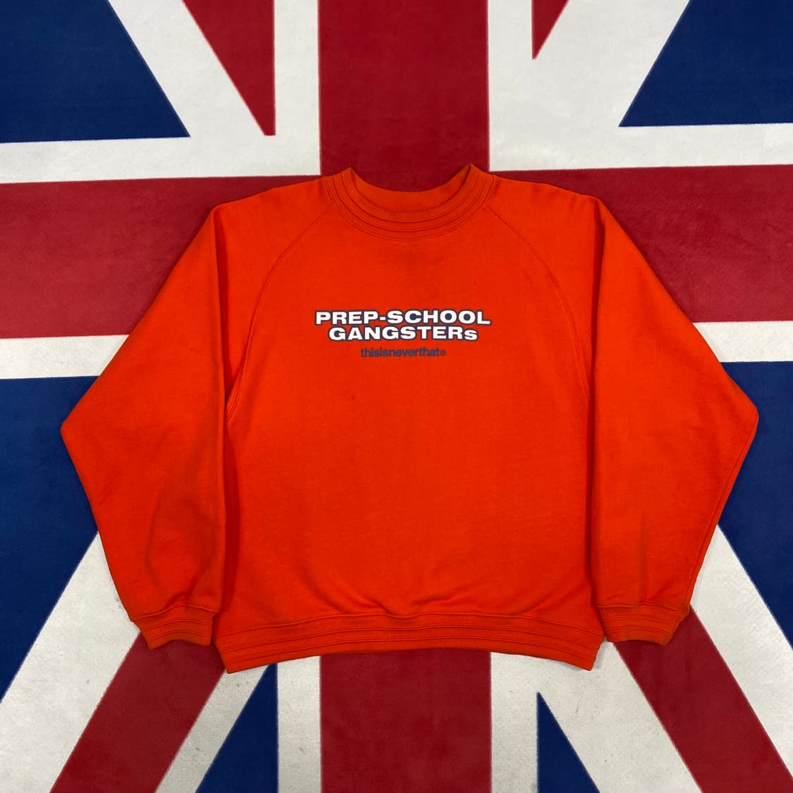 디스이즈네버댓 맨투맨 M 실측 L  상품이미지1